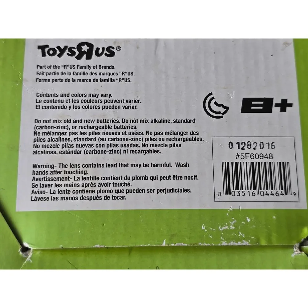 Toys R Us Edu Science Laboratory Microscope M800X 360 Rotation Magnification